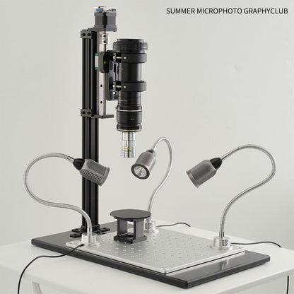 Microscope photography workbench