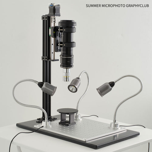 Microscope photography workbench