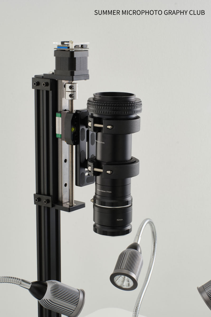 Microscope photography workbench