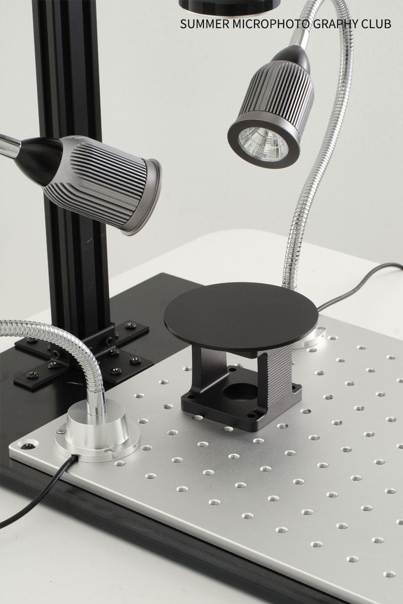 Microscope photography workbench